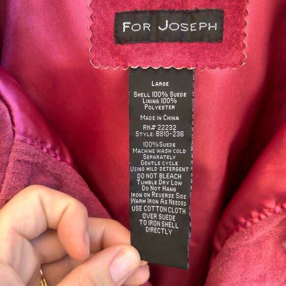 Pink Suede Jacket - Picture 3 of 4